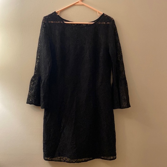 Steve Madden BB Dakota Billie Black Lace Dress - Picture 3 of 6